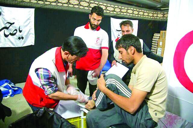 «همسفران خورشید»، طرحی برای خدمترسانی به زائران پیاده حرم امام رضا(ع)