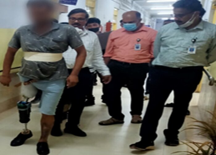 سازمان تحقیقات فضایی هند پای مصنوعی هوشمند ساخت