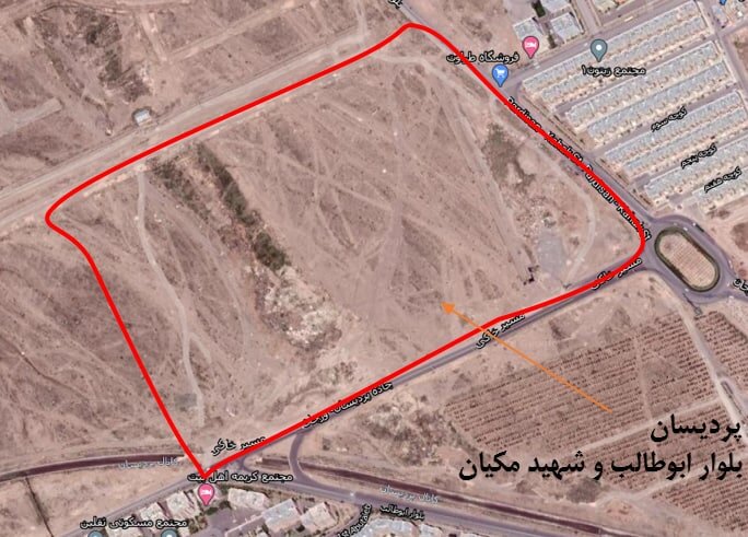 پروژه 22 هکتاری مرکز اصلی محلات پردیسان