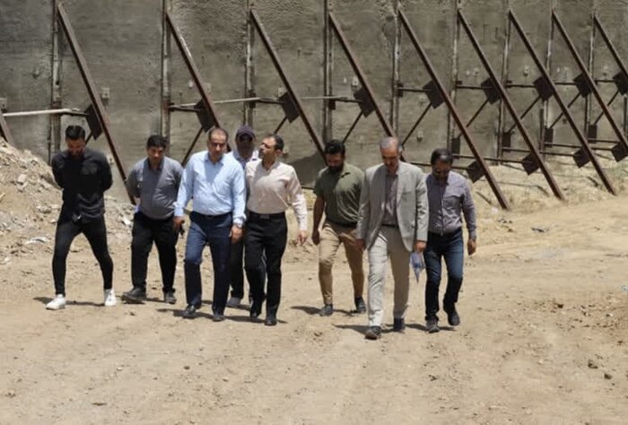 عملیات ایمن سازی سازه های حاشیه گود حصارک کرج آغاز شد