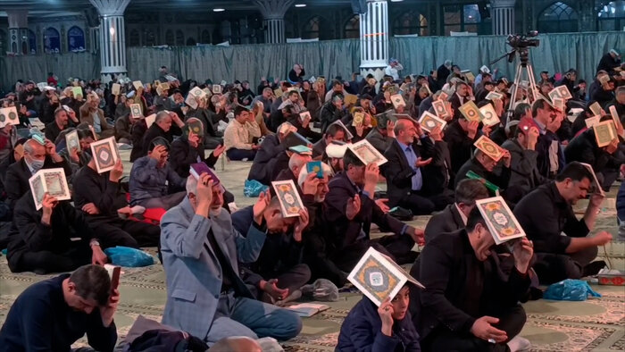 آغاز آیین جزء خوانی قرآن کریم در بقاع متبرکه البرز