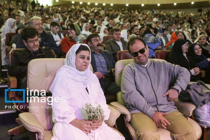 ۱۱۴ زوج معلول در تهران به خانه بخت رفتند