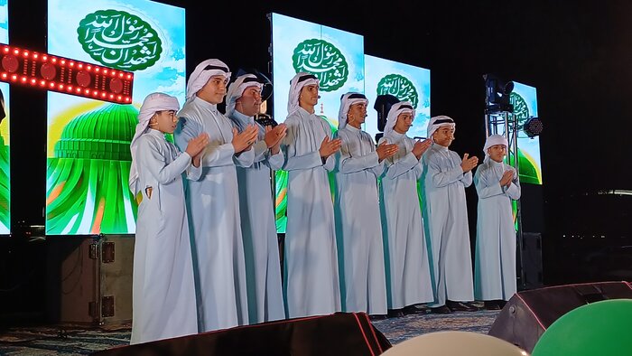 شور و حال مردم اهواز در جشن باشکوه عید مبعث رسول اکرم(ص)