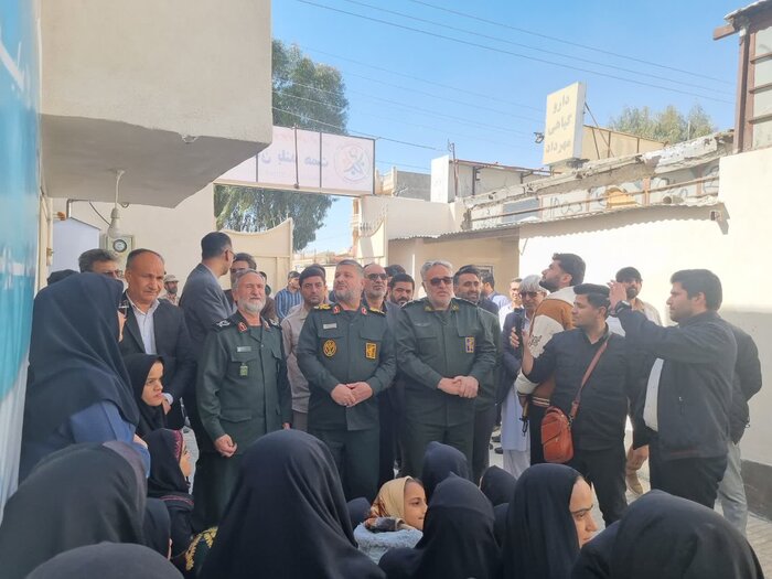 همتی بلند از سبزپوشان سپاه؛ افتتاح ساختمان اداری انجمن کوتاه قامتان سیستان و بلوچستان