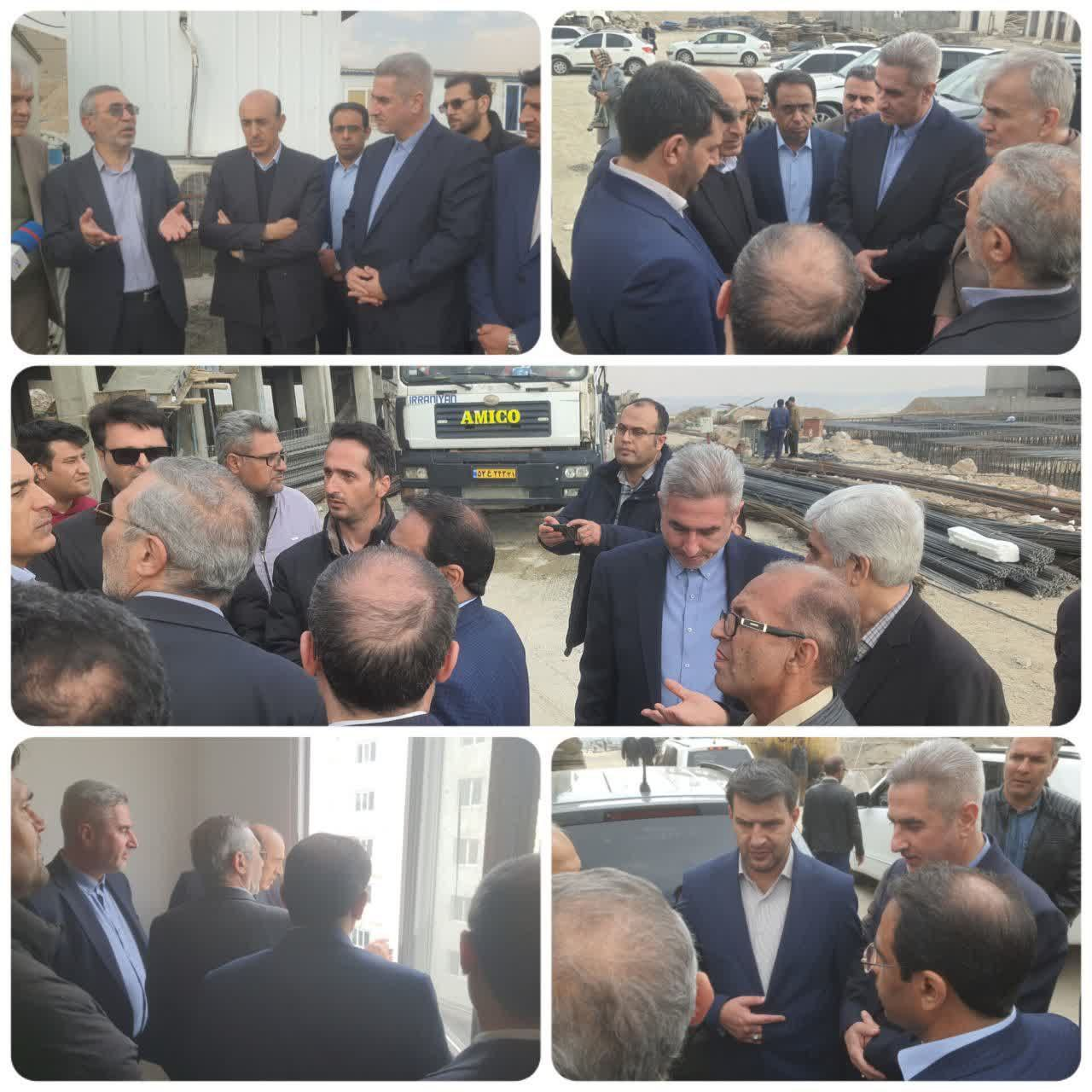 بررسی مشکلات مسکن مهر شهر پردیس با حضور معاون وزیر راه و شهرسازی