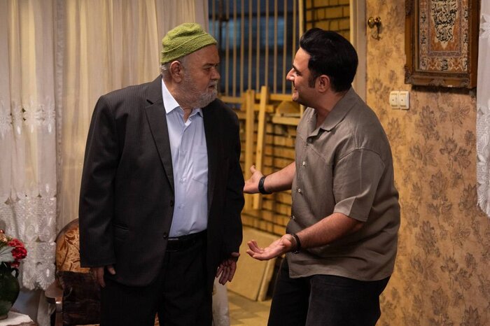 جنگ، تصویربرداری سریال کمدی «سبزواران» را متوقف نکرد/ اکبر عبدی، جلوی دوربین