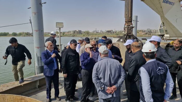 استاندار خوزستان: پل ریلی بصره باعث تسهیل مبادلات تجاری ایران و عراق خواهد شد