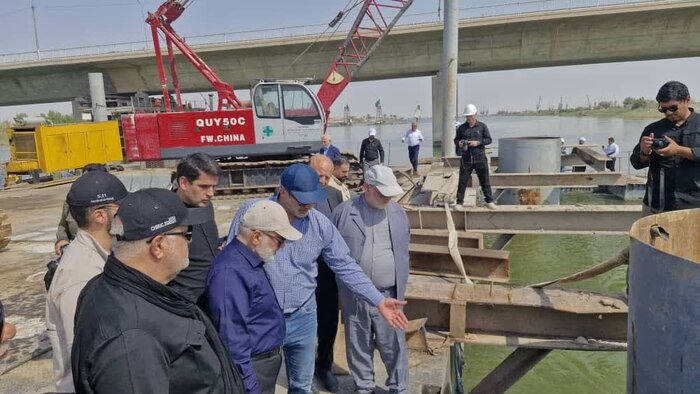 استاندار خوزستان: پل ریلی بصره باعث تسهیل مبادلات تجاری ایران و عراق خواهد شد