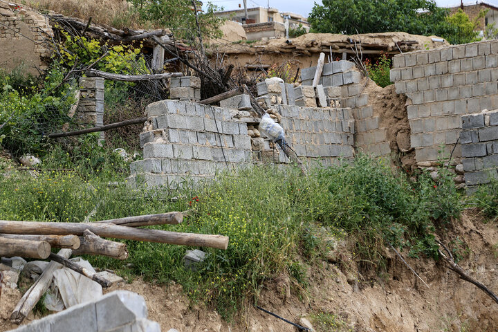 رانش زمین در «روستای عرب» بجنورد‎