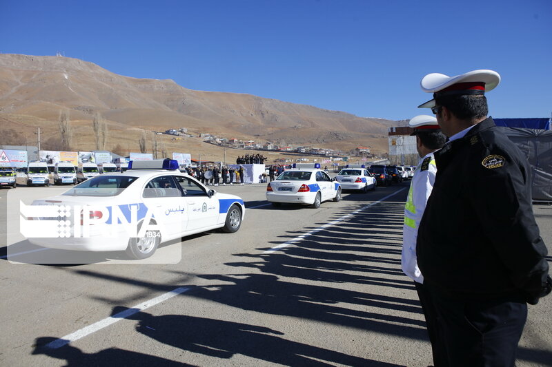 طرح نوروزی پلیس راه استان اردبیل آغاز شد