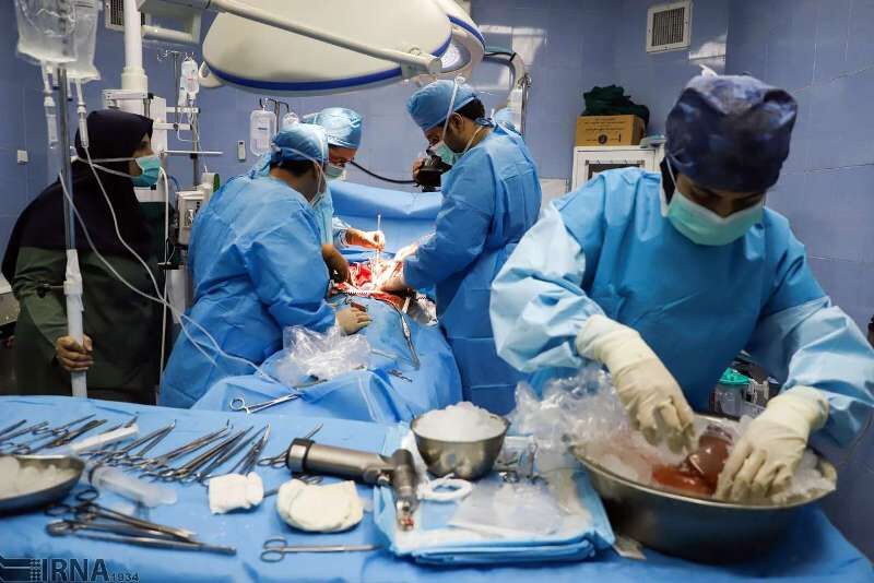 اعضای بیمار مرگ مغزی در مشهد جان ۶ نفر را نجات داد