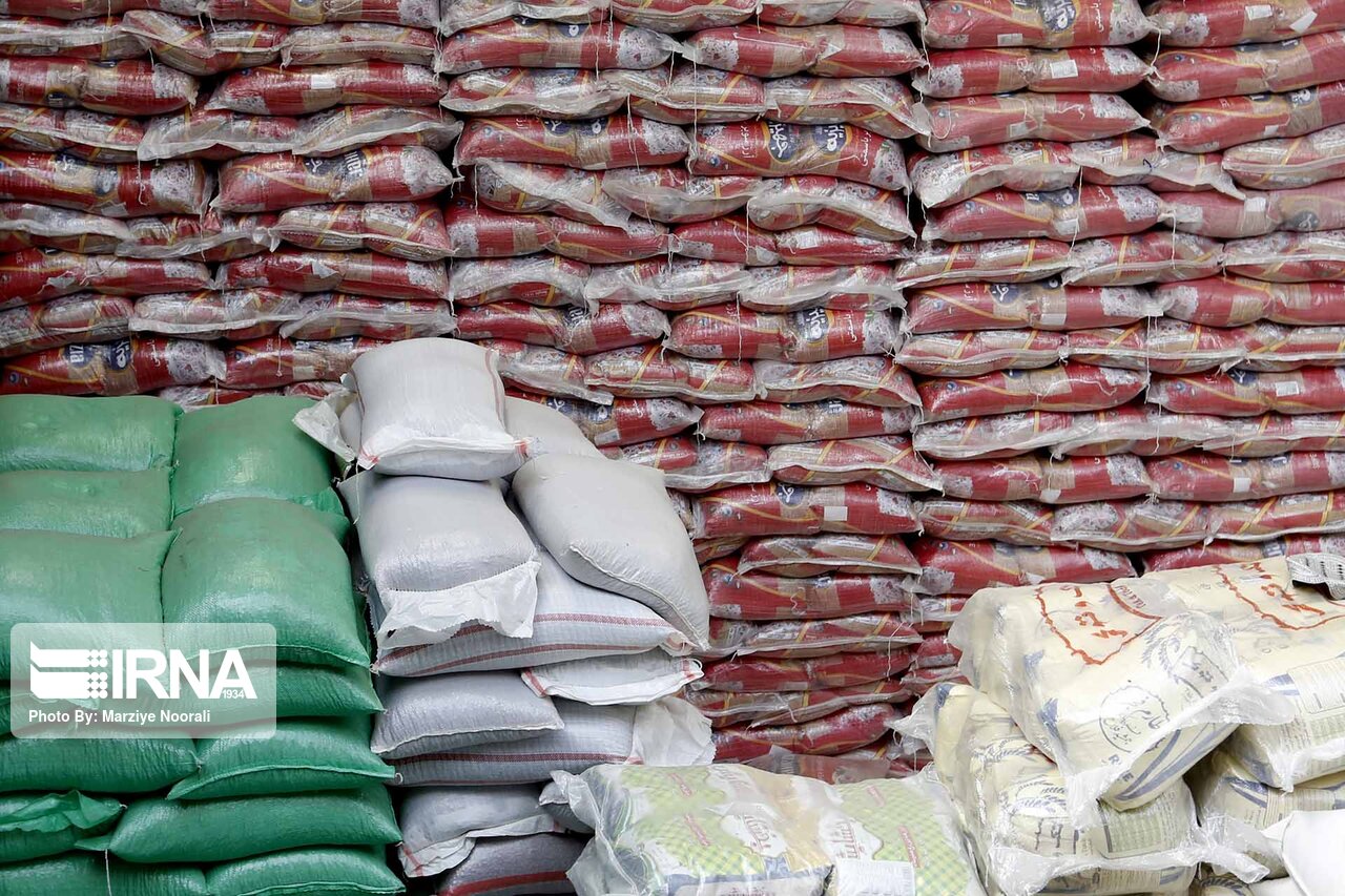 کشف ۱۲۱ تن برنج احتکاری در همدان