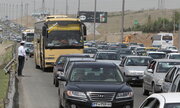 ترافیک مسیرهای ورودی به سمت تهران سنگین است