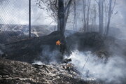 اطفای آتش در جنگلهای گیلان ادامه دارد