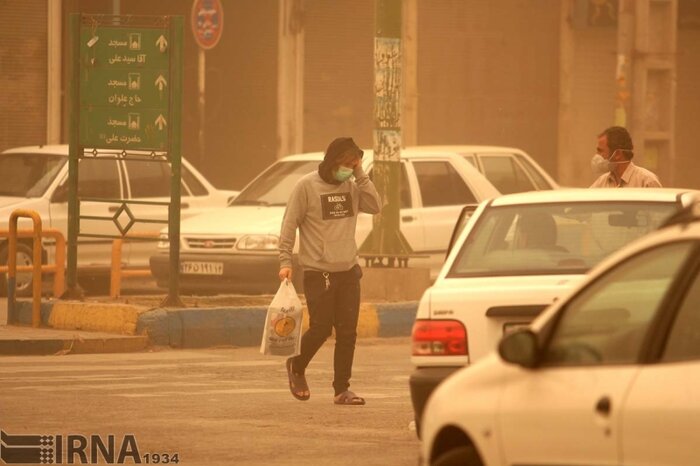 جدال با ریزگردها در شرق مازندران