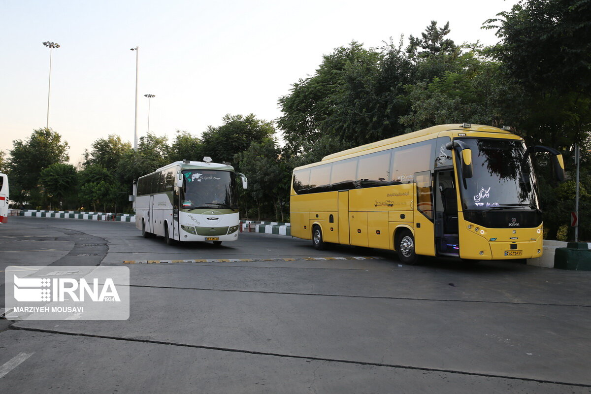 ناوگان اتوبوسرانی گیلان ۲۴ تا ۲۹ ماه مهر فقط در خدمت زائران کربلاست