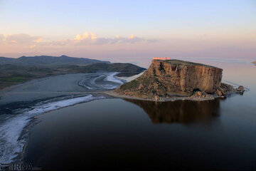 وسعت دریاچه ارومیه حدود ۱۰۰۰ کیلومترمربع افزایش یافت