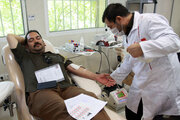 امسال حدود ۵۵۰۰ مهابادی خون اهدا کردند