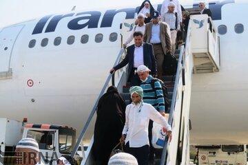 برنامه بازگشت حجاج به کشور با پروازهای «هما» در نهم تیرماه 