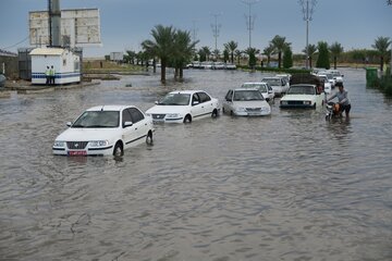 بیشترین بارش هفته شانزدهم سال آبی در هرمزگان ثبت شد