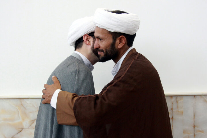 مراسم عمامه گذاری طلاب در قم