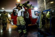 عملیات امداد و نجات آتش‌نشانی مهاباد ۶۶ درصد افزایش یافت