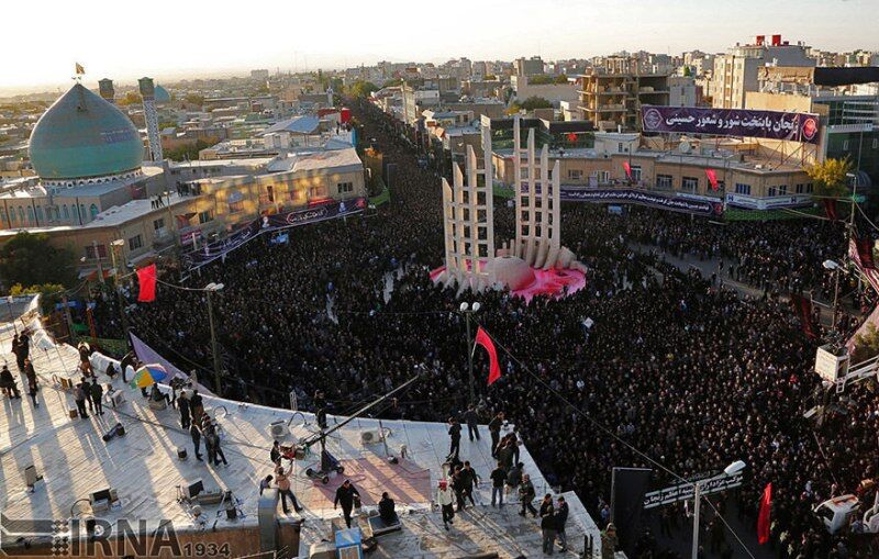 ۸۰ آتش‌نشان زنجانی در اجتماع حسینیه اعظم رنجان  مشارکت می‌کنند