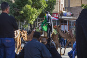 کاروان نمادین اربعین در دزفول به حرکت درمی آید