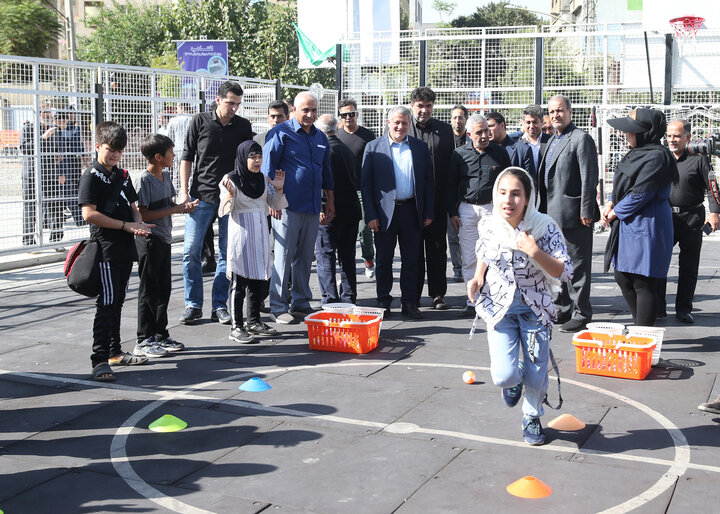 افتتاح مجموعه ورزشی- تفریحی در منطقه 17 پایتخت