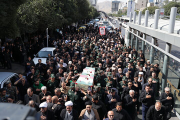 ایرنا-مشهد- شهید «محسن مهاجر قوچانی» که پیکر مطهرش پس از ۳۷ سال به تازگی شناسایی شده و به کشور بازگشته است امروز یکشنبه در مشهد مقدس تشییع و خاکسپاری شد. عکاس محسن بخشنده
