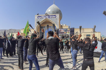 مراسم عزاداری روز تاسوعا حسینی(ع) در شهرستان ها