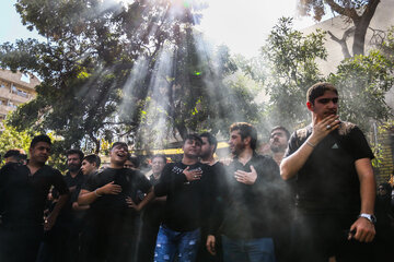 مراسم عاشورای حسینی در تهران 3