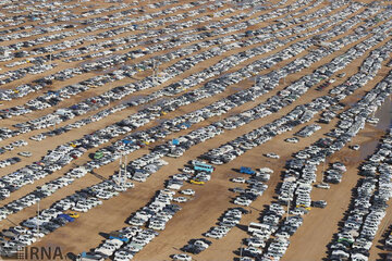 ظرفیت پارک بیش از ۶۰ هزار خودرو در مرز خسروی فراهم شد