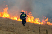 ۶۰۰هکتار جنگل و مرتع لرستان در آتش سوخت
