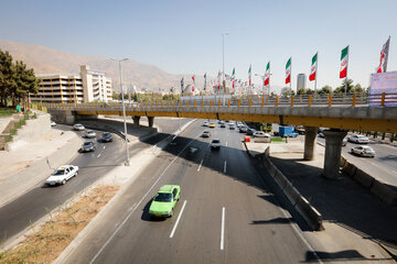 بهره‌برداری از پل تقاطع غیرهمسطح بزرگراه شهید چمران