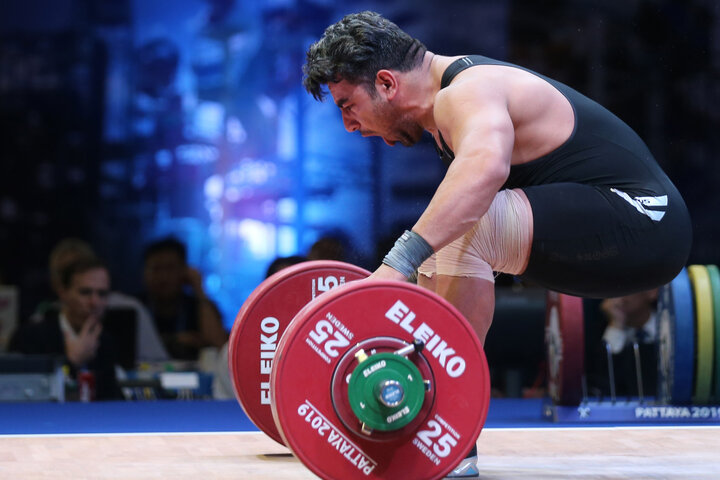 «علی هاشمی» در جایگاه هفتم رقابت‌های وزنه برداری قهرمانی جهان
