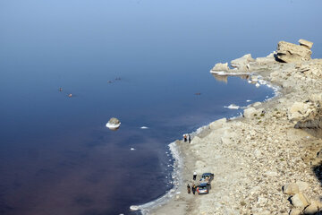 وسعت دریاچه ارومیه بیش از ۱۱۰۰ کیلومتر مربع افزایش یافت