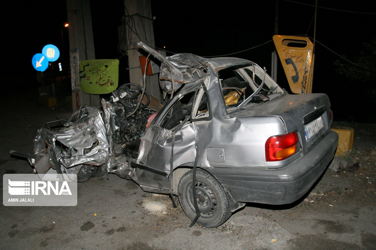 تصادف در محور ساوه به سلفچگان چهار کشته و ۹ مجروح  بر جا گذاشت