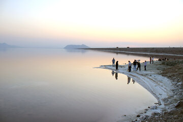 مساحت دریاچه ارومیه هزار و ۱۱۳ کیلومترمربع بیشتر از سال گذشته است