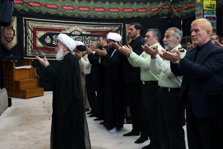 دیدار فرمانده ناجا با مراجع و علماء در قم