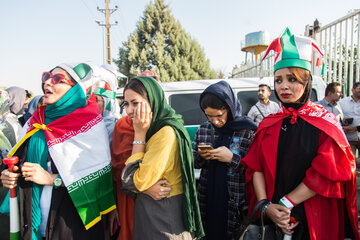 حاشیه دیدار تیم ملی فوتبال ایران - کامبوج