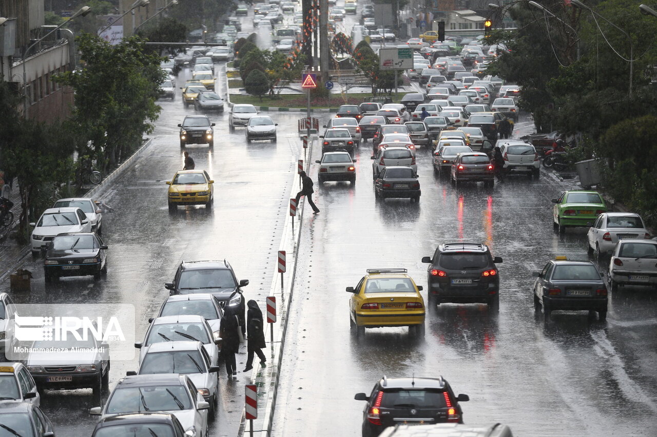 بارندگی در استان تهران تا پنجشنبه ادامه دارد - ایرنا