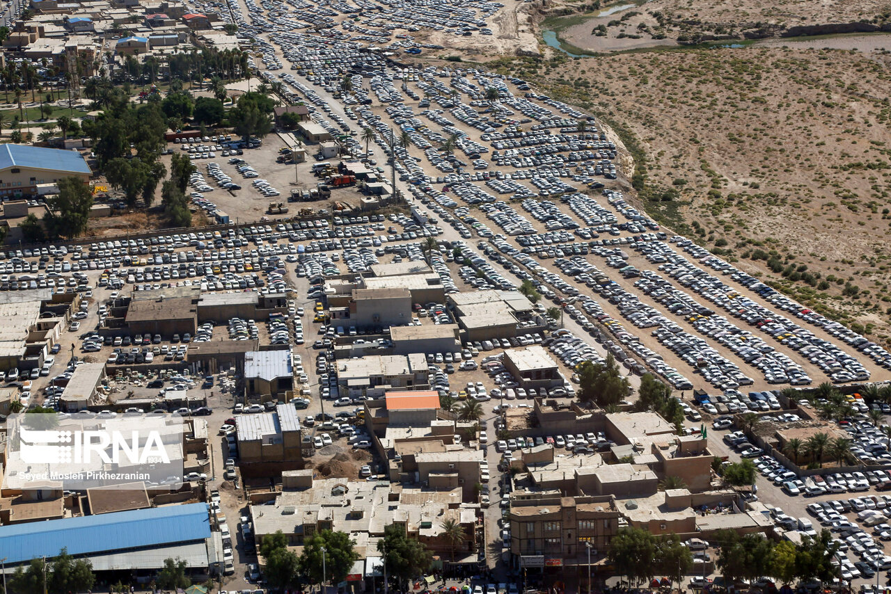 ۶ پارکینگ عمومی برای خودرو زائران اربعین در مرز خسروی اختصاص یافت