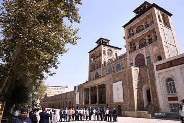 باب عالی کاخ گلستان بازگشایی می‌شود