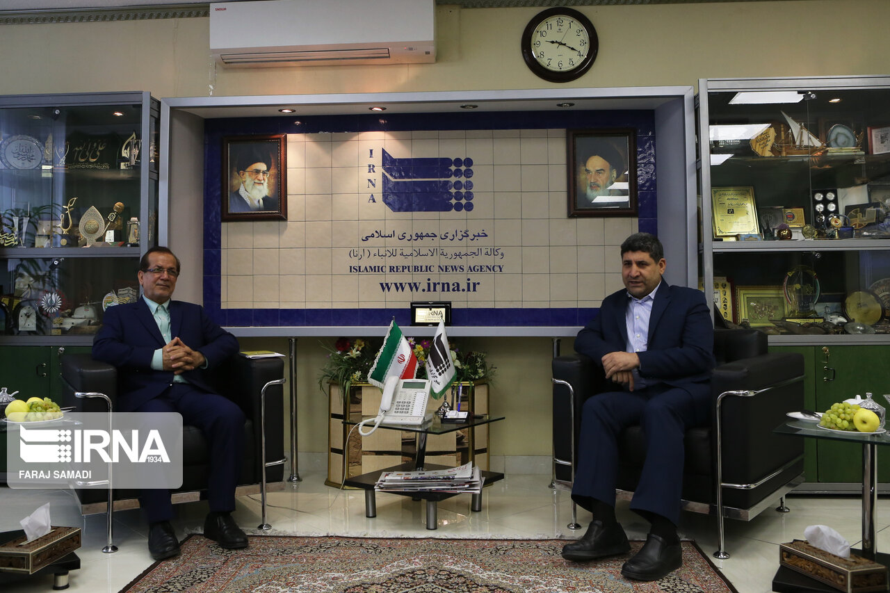 ایرنا - حضور مدیرعامل سازمان بازنشستگی تامین اجتماعی نیروهای مسلح در ایرنا