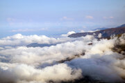 فیلم| افسون ابر و مه در پارک ملی گلستان