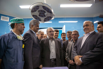 افتتاح بیمارستان سوانح و سوختگی «گلستان» در کرمانشاه