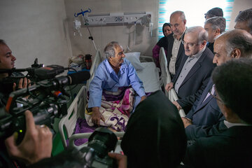 افتتاح بیمارستان سوانح و سوختگی «گلستان» در کرمانشاه