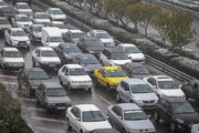 ترافیک در آزادراه‌های قزوین-کرج، تهران-ساوه و شهریار-تهران سنگین است