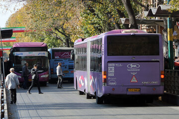 تهران به ۹ هزار اتوبوس و مینی بوس نیاز دارد/کولر ۹۵ درصد از اتوبوس‌های تندرو فعال است